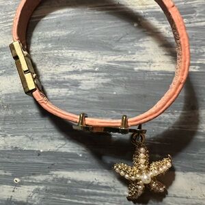 💍 Pink Starfish Charm Bracelet